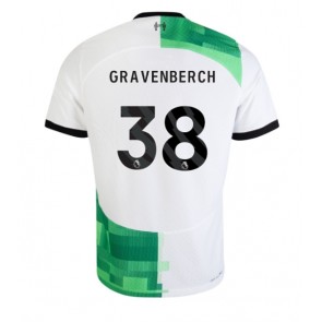 Liverpool Ryan Gravenberch #38 Udebanetrøje 2023-24 Kort ærmer